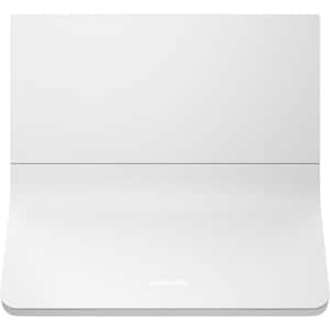 Horizon 36 in. Shell Only Wall Mount Range Hood with LED Lights in Matte White