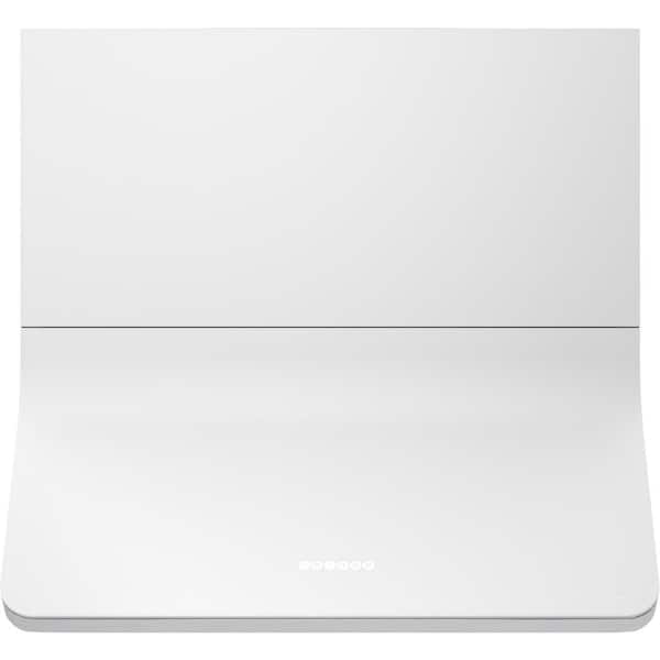 Zephyr Horizon 36 in. Shell Only Wall Mount Range Hood with LED Lights in Matte White