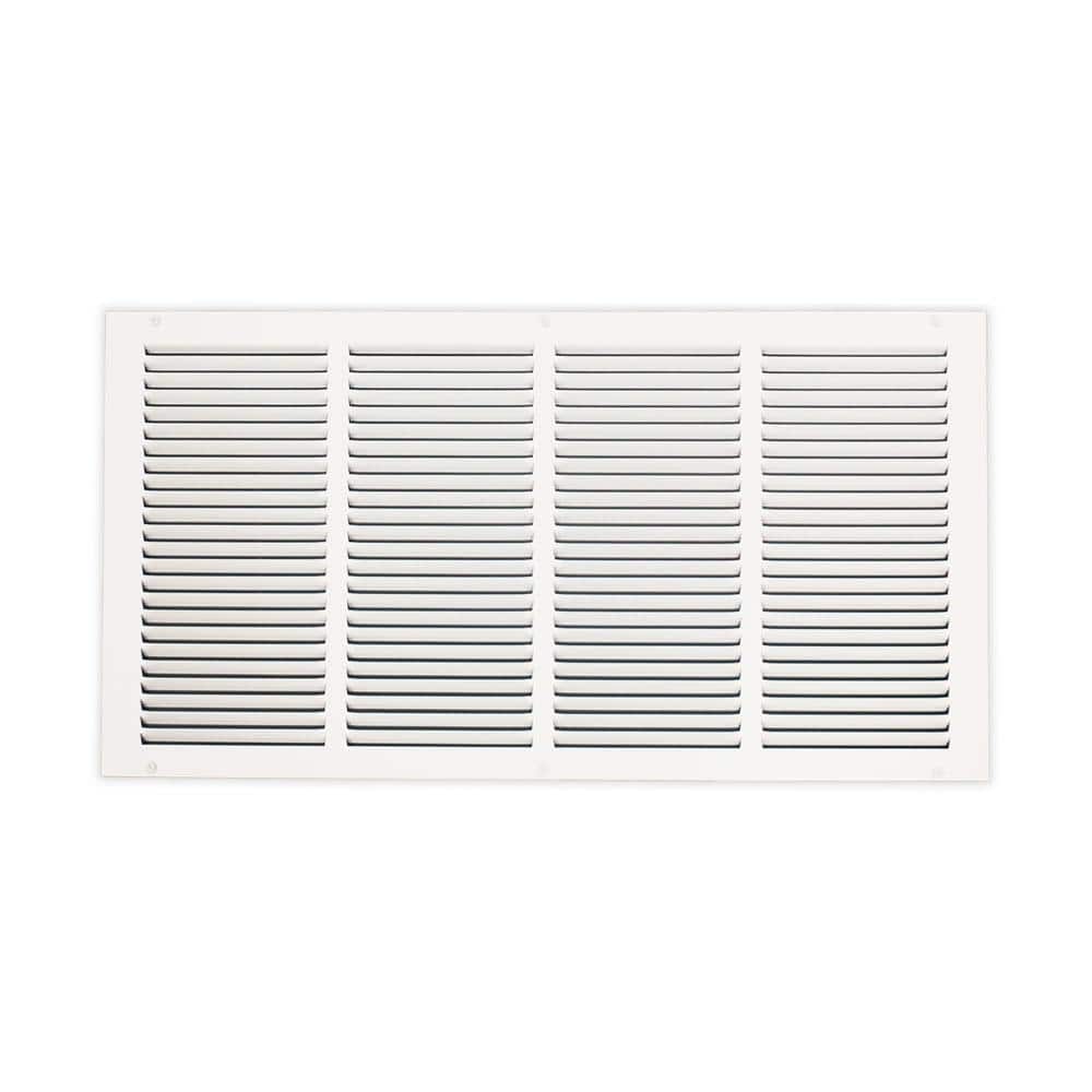 24 in. x 12 in. Steel Return Air Grille in White price history on PriceWatchPro