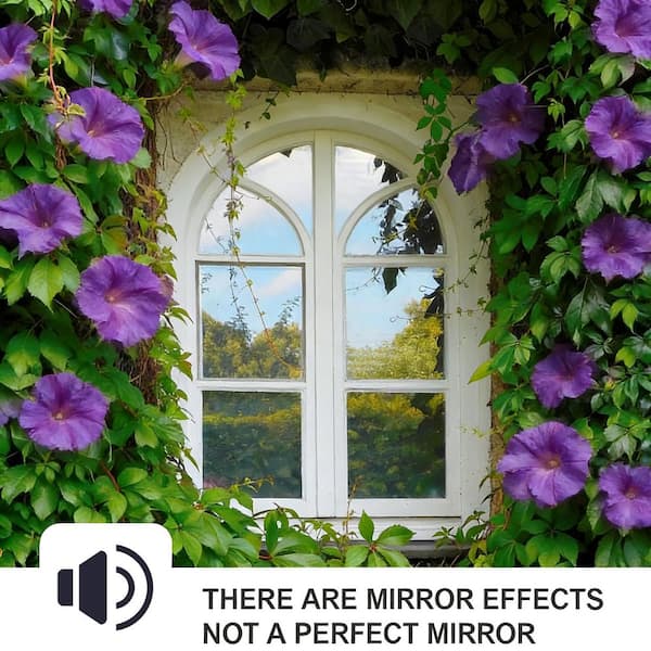 Wellco 48 in. W x 78 in. L Heat Control Mirrored Privacy Window
