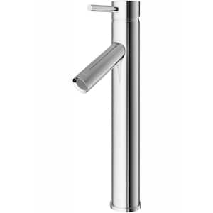 Dior Single-Handle Single Hole Bathroom Faucet in Chrome