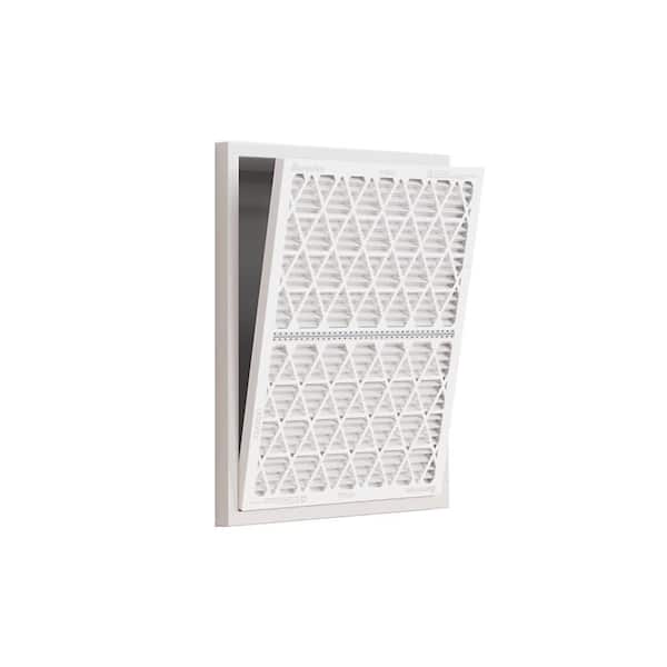 16 in. x 20 in. x 1 in. Refillable Air Filter, MERV 8 Fits Most AC HVAC Furnace Filter with 1 Reusable Foldable Frame