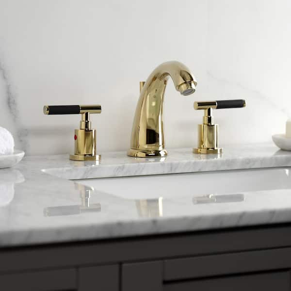 Kingston Brass KS8125DKL Kaiser バスルーム蛇口 オイル磨きブロンズ 並行輸入品 Kingston Brass KS8125DKL 2-Handle Wall Mount Bathroom Faucet