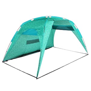 11.5 ft. Polyester Fabric Beach Tent Sun Shelter