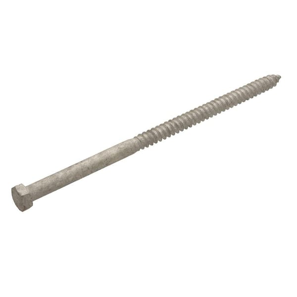 Crown Bolt 1/2 in. x 1-1/2 in. External Hex Hex-Head Lag Screws (25-Pack)