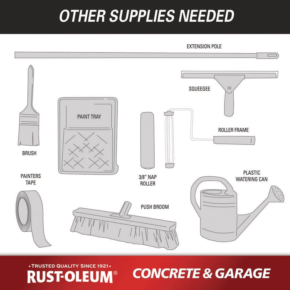 Armor Gray Satin Epoxy Concrete & Garage Floor Paint