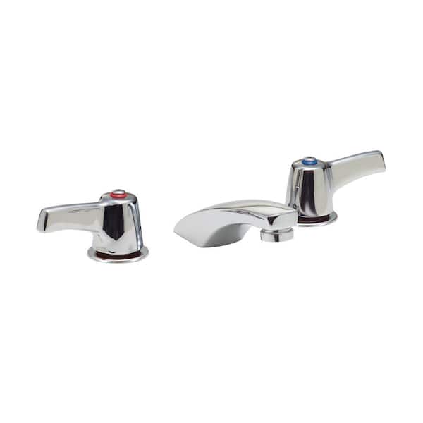 Delta 8 in. Widespread 2-Handle Bathroom Faucet in Chrome