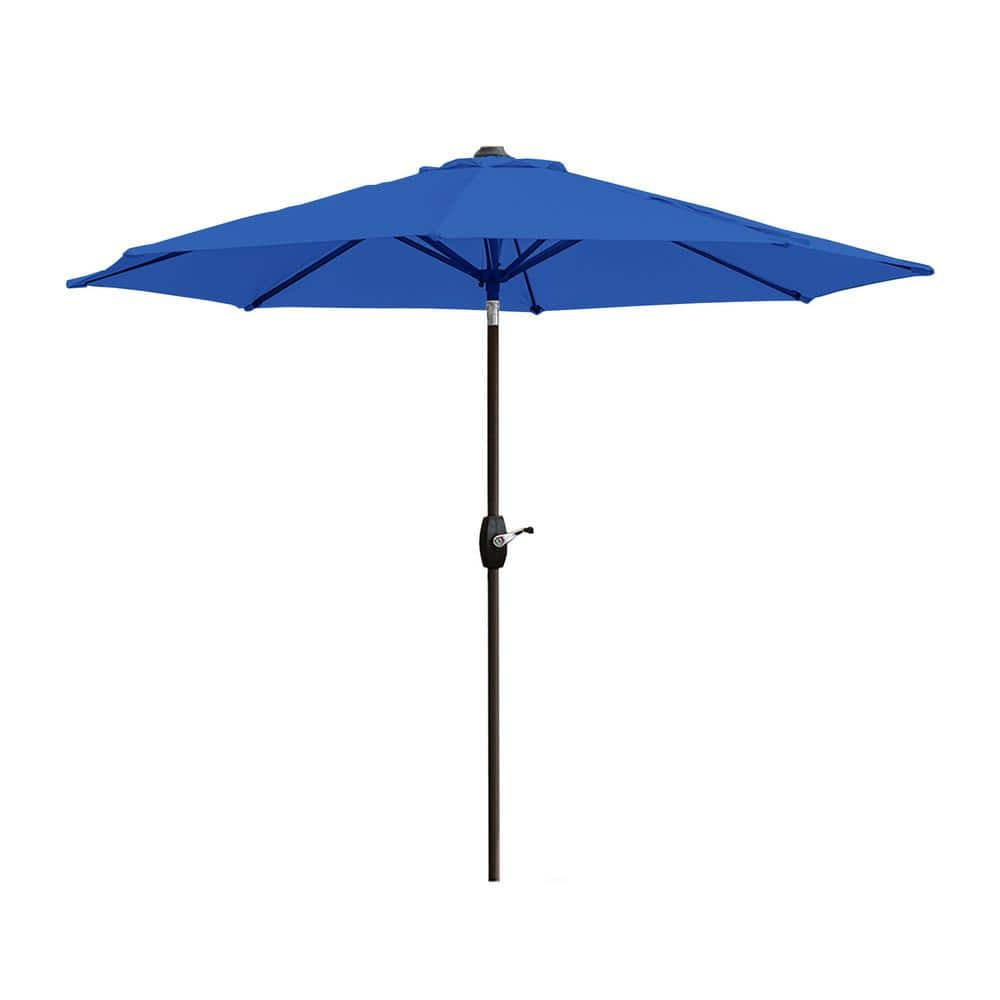 WESTIN OUTDOOR Tristen 9 ft. Aluminum Market Tilt Patio Umbrella in ...