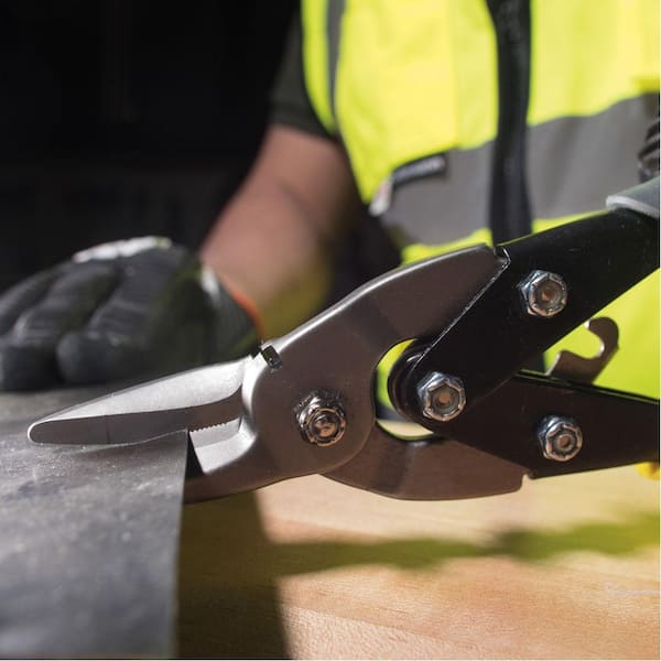 Tolsen Straight Cut Tin Snips for Cutting Metal Sheet Heavy Duty