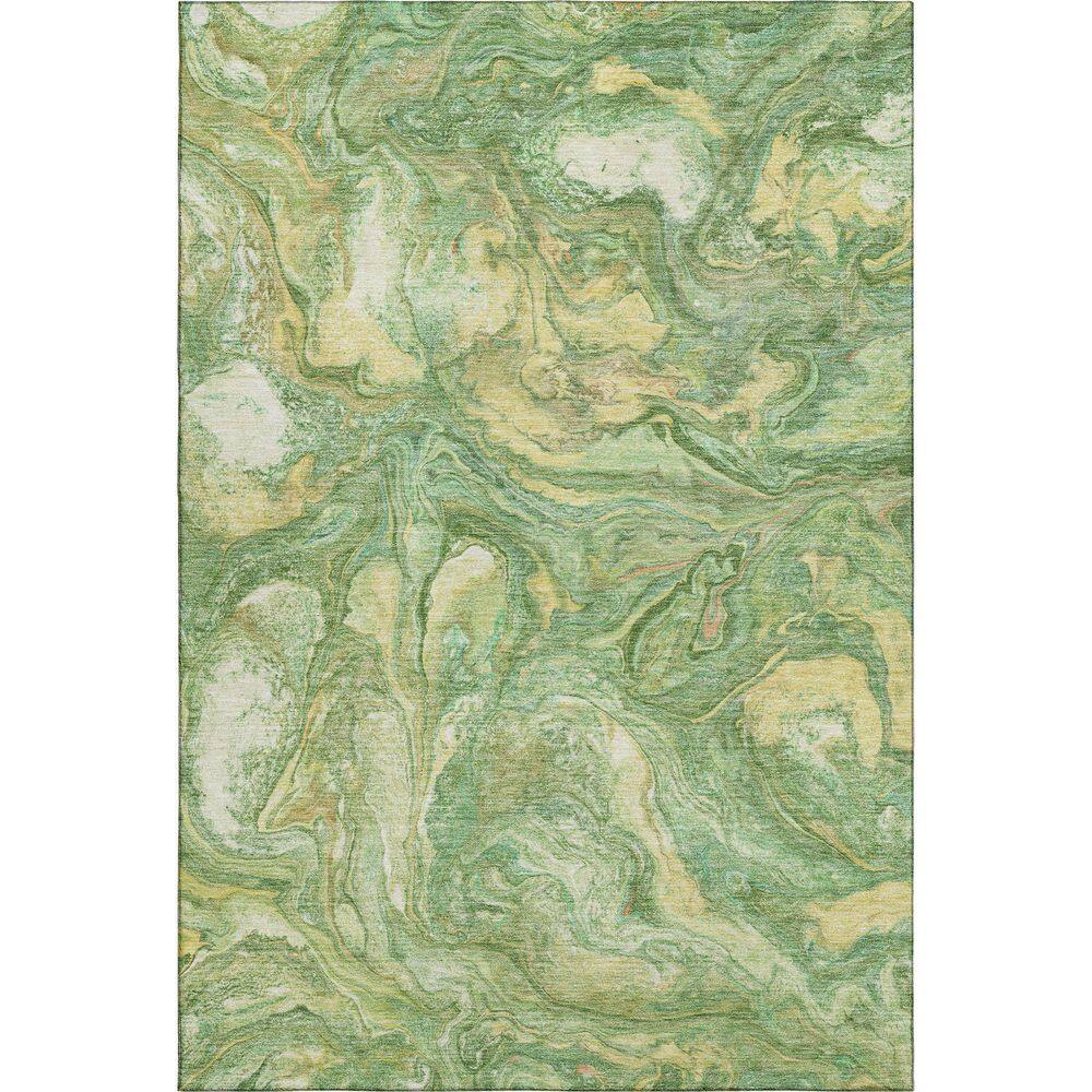 Mayfield Premium Machine Washable Abstract AMF2017 Green 10 ft. x 14 ft. Area Rug price history on PriceWatchPro
