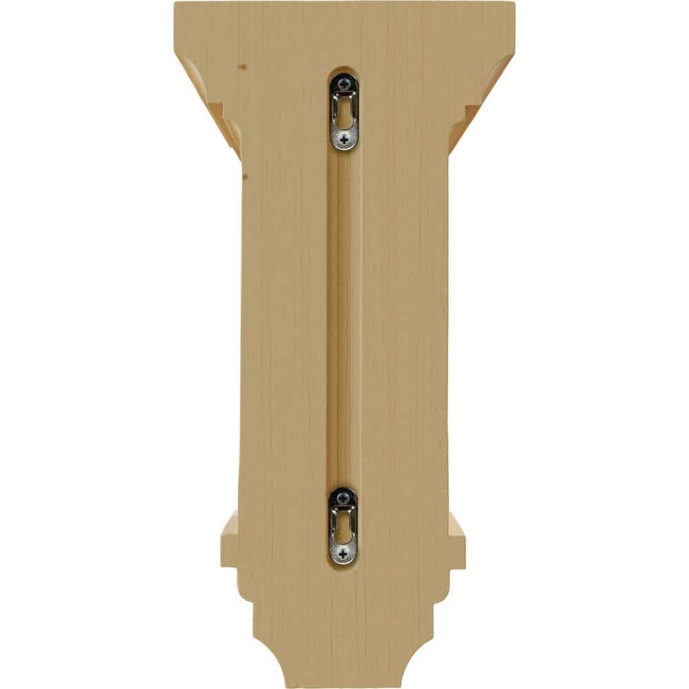Alder Hand-Carved 14" Wood Corbel