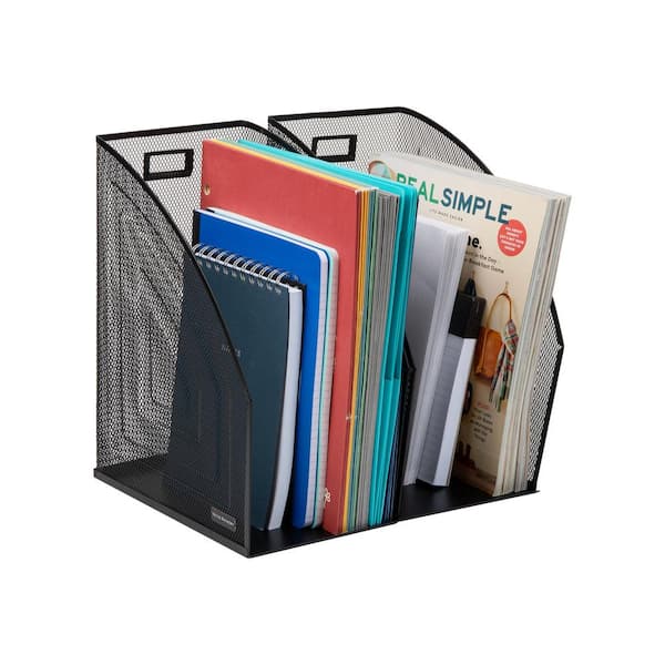 12.5 in. L x 11.5 in. W x 9.5 in. H File Organizer Desk Organizer