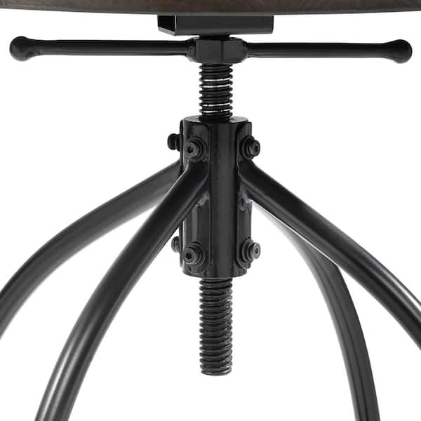 CROSLEY FURNITURE Edison Natural Adjustable Height Stool