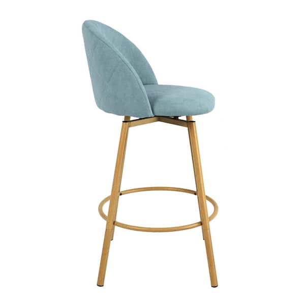 Petrol blue store bar stools