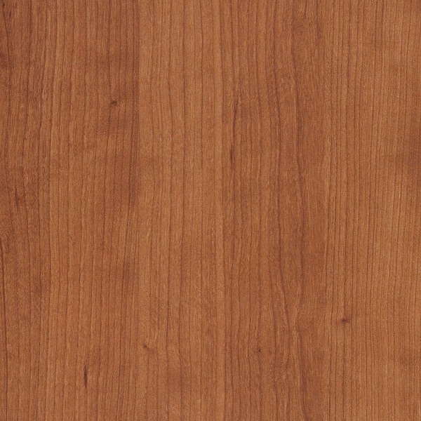 Wilsonart 5 ft. x 10 ft. Laminate Sheet in Amber Cherry with Premium FineGrain Finish