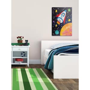 60 in. H x 40 in. W "Rocket Ship" by Marmont Hill Printed Canvas Wall Art