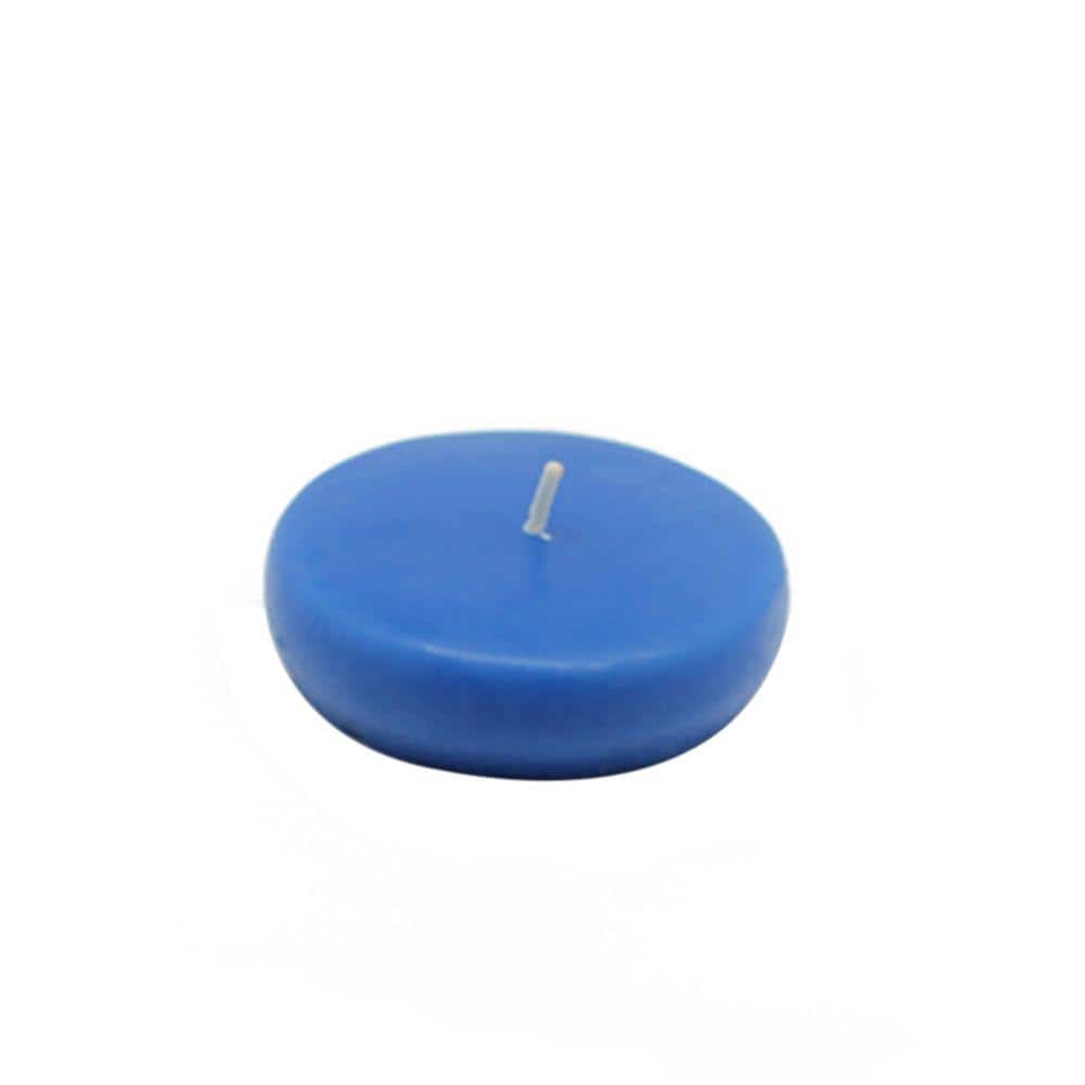 UPC 858620002528 product image for Zest Candle 2.25 in. Blue Floating Candles (Box of 24) | upcitemdb.com