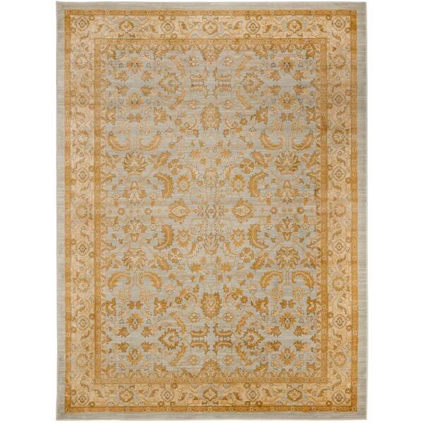 Safavieh Austin Light Grey/Gold 8 ft. x 11 ft. Area Rug