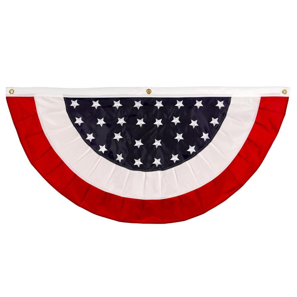 1.5 ft. x 3 ft. Polyester Fan USA Star Center Embroidered Flag 210D (1-Pack) price history on PriceWatchPro