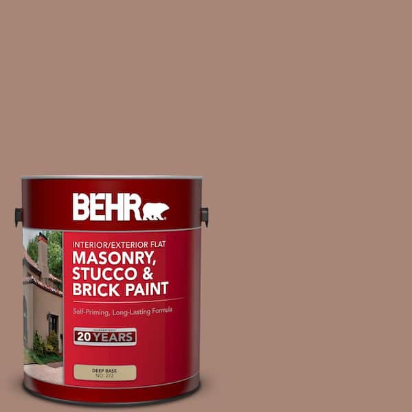 1 gal. #PPU3-14 Tribal Pottery Flat Interior/Exterior Masonry, Stucco and Brick Paint