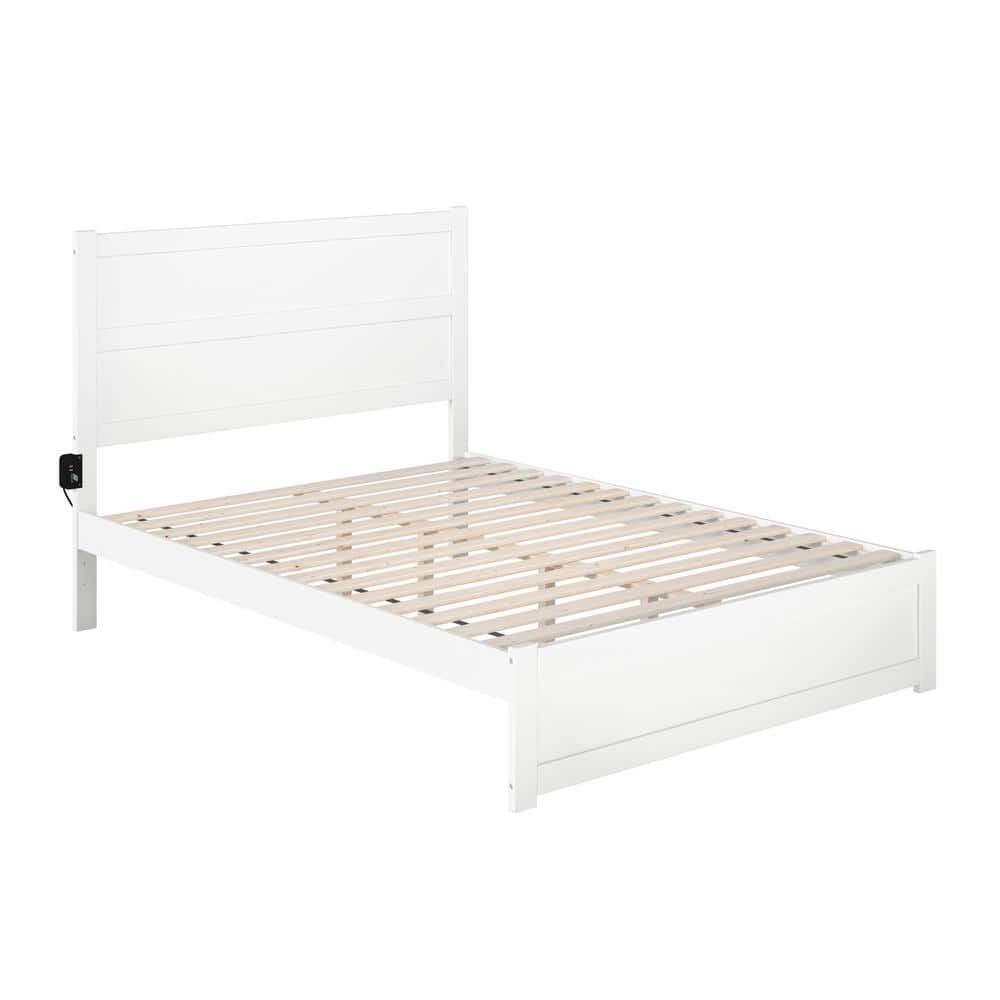 AFI NoHo White Queen Bed with Footboard AG9160042 - The Home Depot