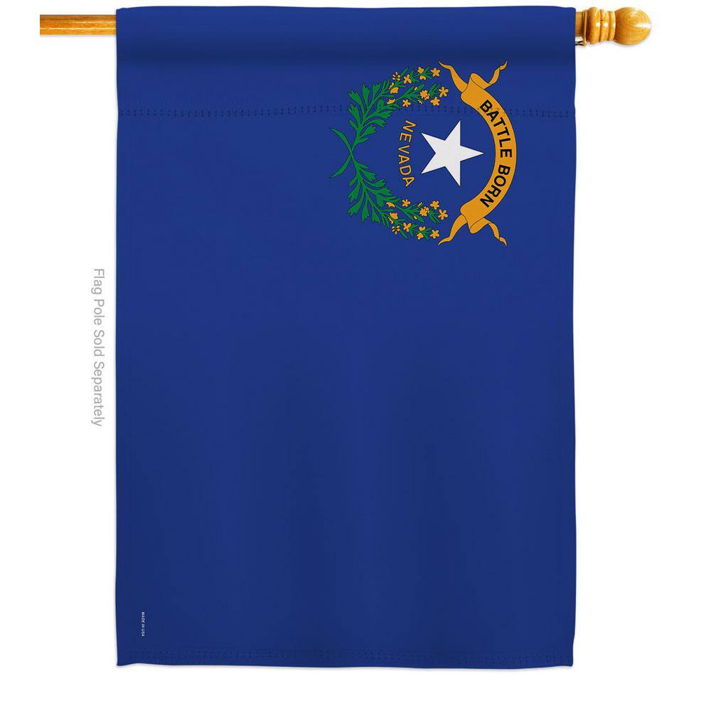 2.5 ft. x 4 ft. Polyester Nevada States 2-Sided House Flag Regional Decorative Horizontal Flags price history on PriceWatchPro