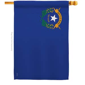 2.5 ft. x 4 ft. Polyester Nevada States 2-Sided House Flag Regional Decorative Horizontal Flags
