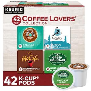 Coffee Lover's Collection K-Cups, 42ct