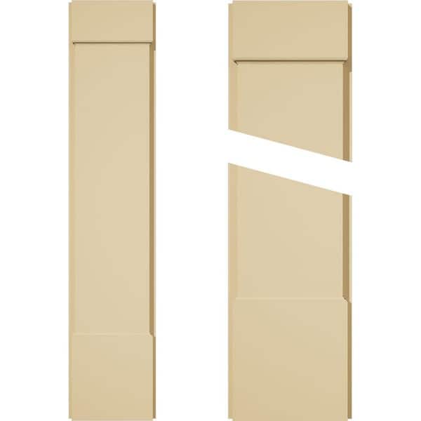 Ekena Millwork 2 in. D x 10 in. W x 48 in. L Primed Polyurethane Pilaster 1- Pack