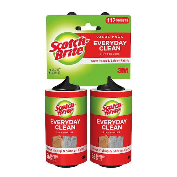 Scotch-Brite Twin Pack Lint Roller