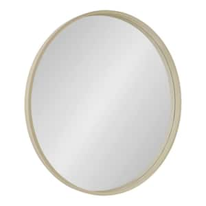 Zentique Small Round Antique Bronze Antiqued Beveled Glass Art Deco Mirror  (14 in. H x 14 in. W) EAT11532S - The Home Depot