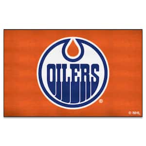Edmonton Oilers Orange 5 ft. x 8 ft. Ulti-Mat Area Rug