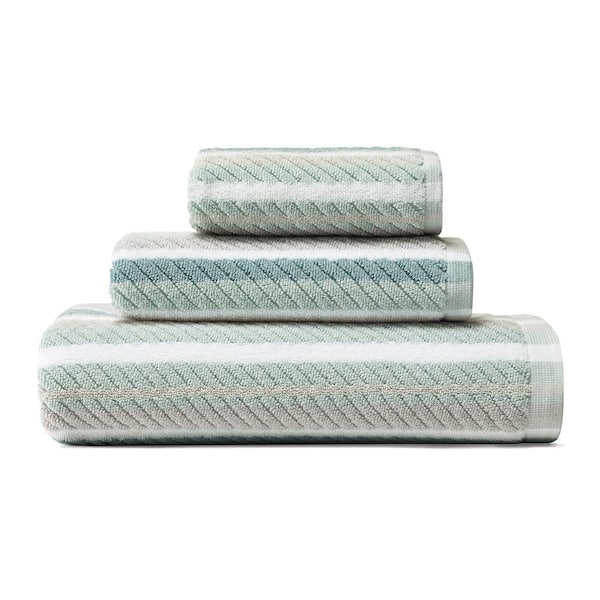 striped towel sets