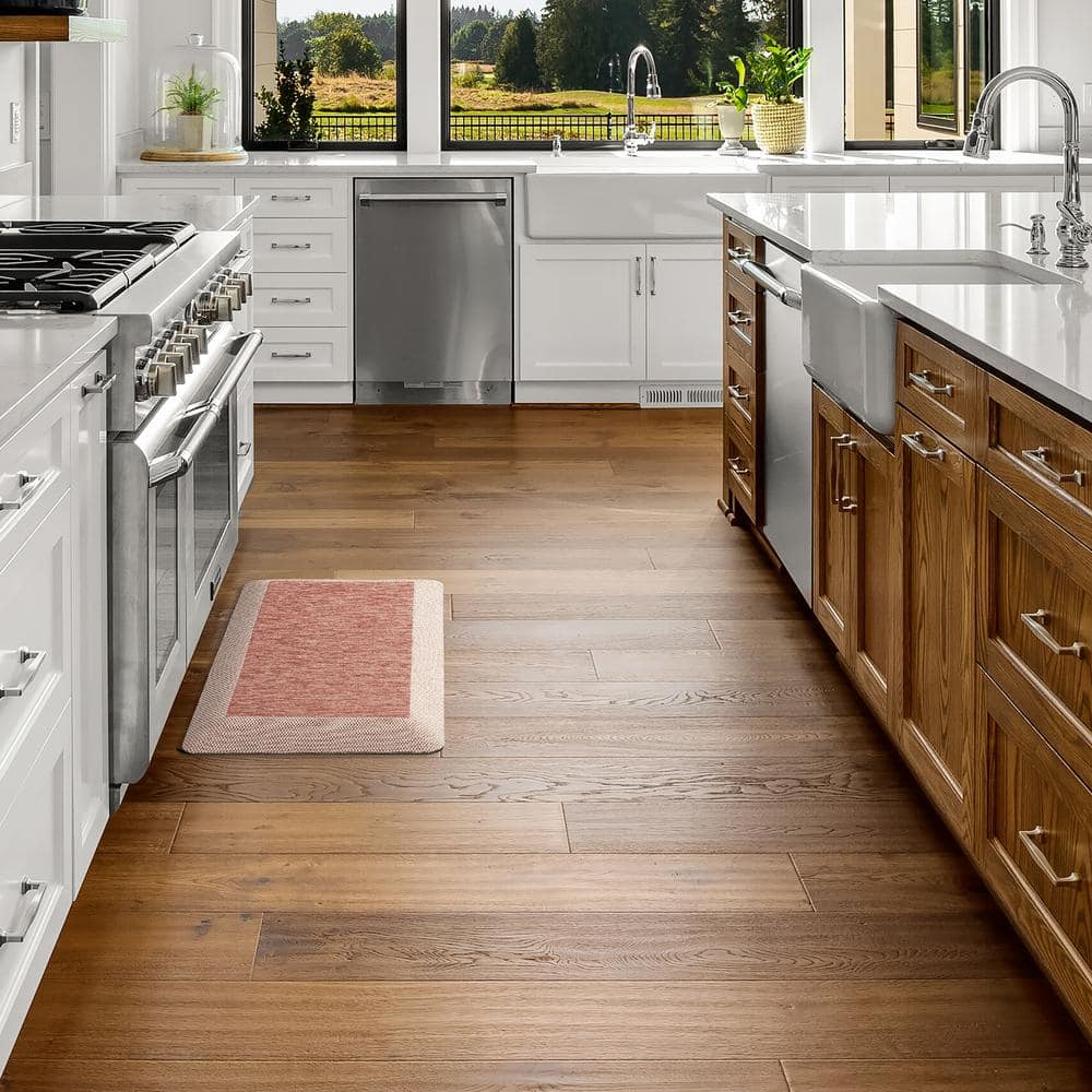 Spice Red Heathered Anti-Fatigue Kitchen Mat 19.6"x32"