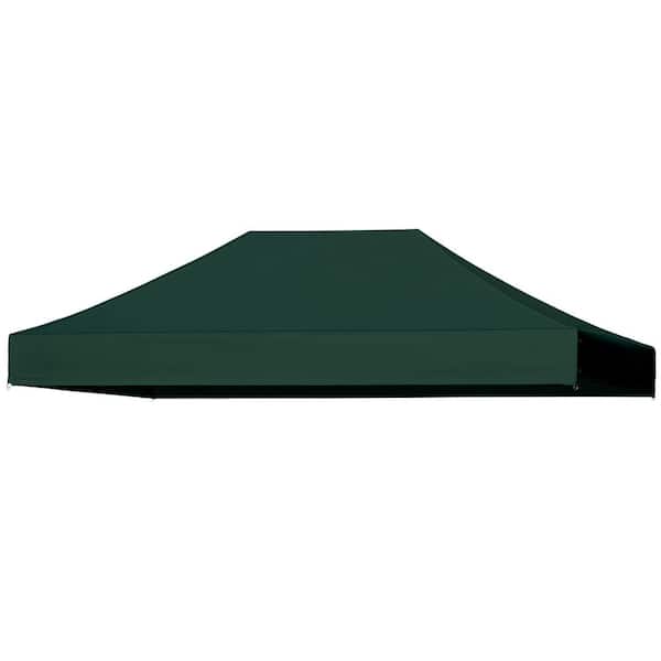 CoastShade 10 ft. x 15 ft. ForestGreen Pop Up Canopy Replacement Canopy Tent Top Cover Only
