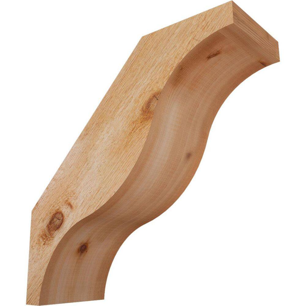 "6""W x 16""D x 16""H Funston Rough Sawn Knee Brace, Western Red Cedar" price history on PriceWatchPro
