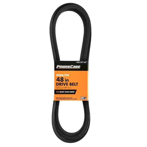 Drive Belt for 48 in. cut John Deere mowers, Replaces OEM Numbers GX21833, 07217401