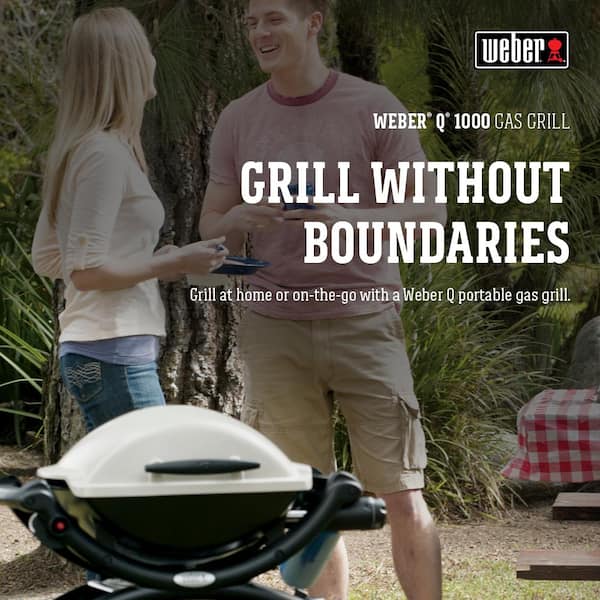 Weber Portable Grill Cart for Q 1000/2000 Series Grills