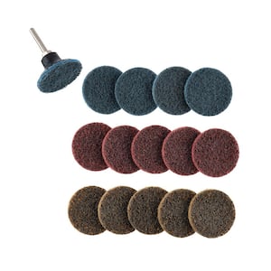 2 in. Surface Conditioning Disc Set (16-Piece)