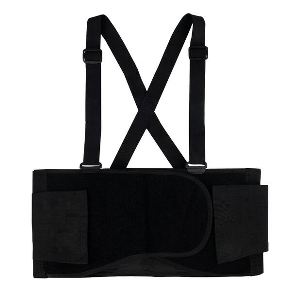 Husky Medium Black Back Brace Support Belt (5-Pack)