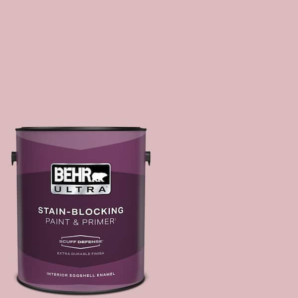 BEHR ULTRA 1 gal. #S130-2 Shy Smile Extra Durable Eggshell Enamel Interior Paint & Primer