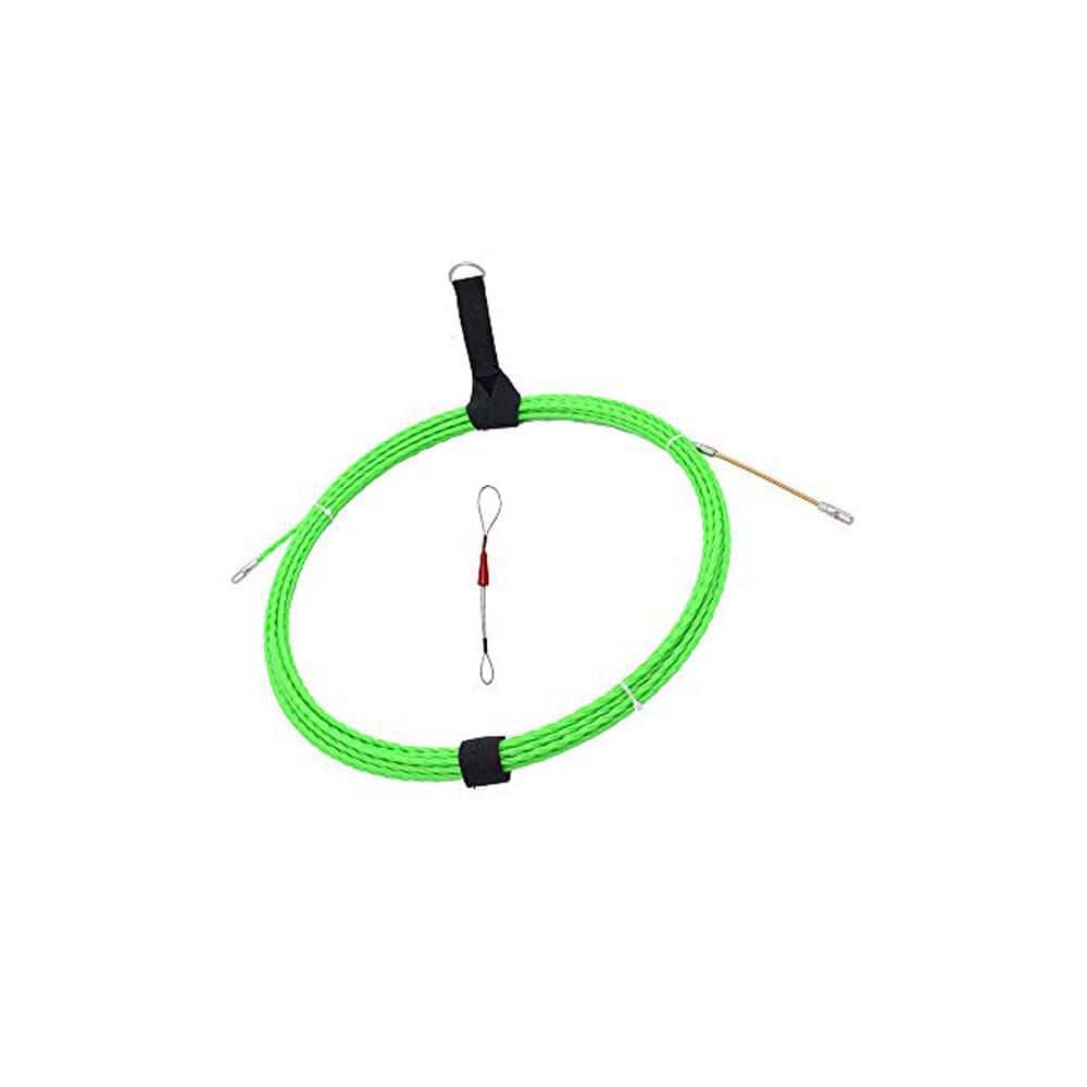 Electrical Wire Threader Fish Tape Puller 28 ft. with Fastener Tool Large Leader Hole Reusable Durable Flexible price history on PriceWatchPro