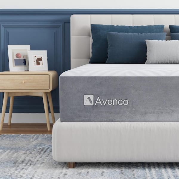 Avenco Twin Medium Gel Infused Memory Foam Mattress 10 in. Bed-in-a-Box Mattress