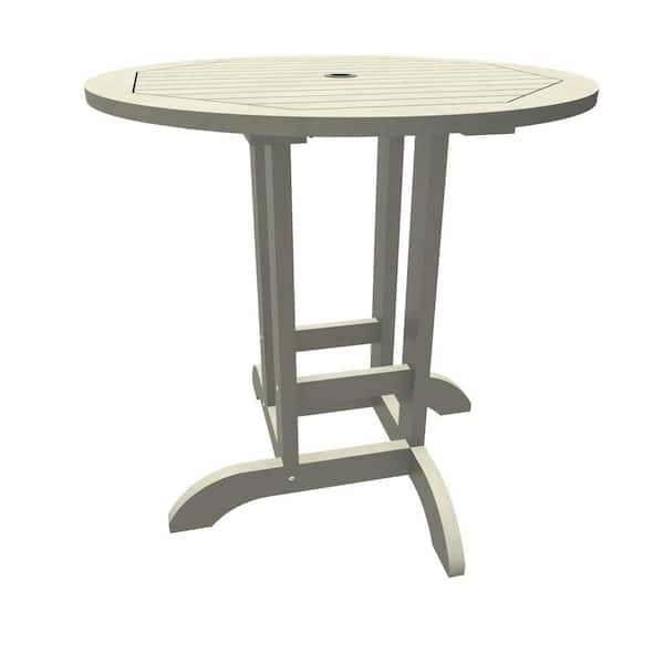 Highwood The Sequoia Professional Commercial Grade 36 in. Round Counter Height Bistro Dining Table