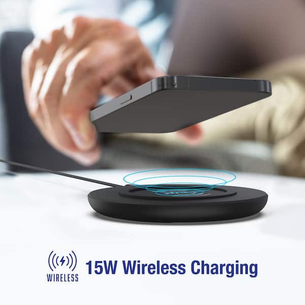 15W Wireless Charging Pad, Wireless Charger RED