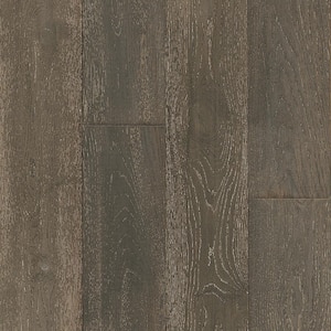 Revolutionary Rustics Gray White Oak 1/2 in. T x 7.5 in. W Wire Brushed Engineered Hardwood Flooring (25.7 sqft/case)