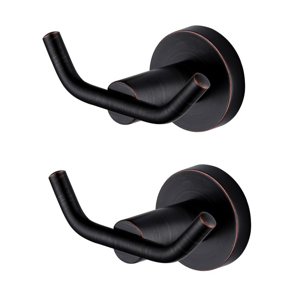 J-hook Double Robe/Towel Hook with 2-Piece in Oil Rubbed Bronze price history on PriceWatchPro