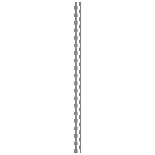 Ekena Millwork Midland 0.125 in. T x 0.17 ft. W x 8 ft. L Gold Mirror Acrylic Resin Decorative Wall Paneling 30-Pack