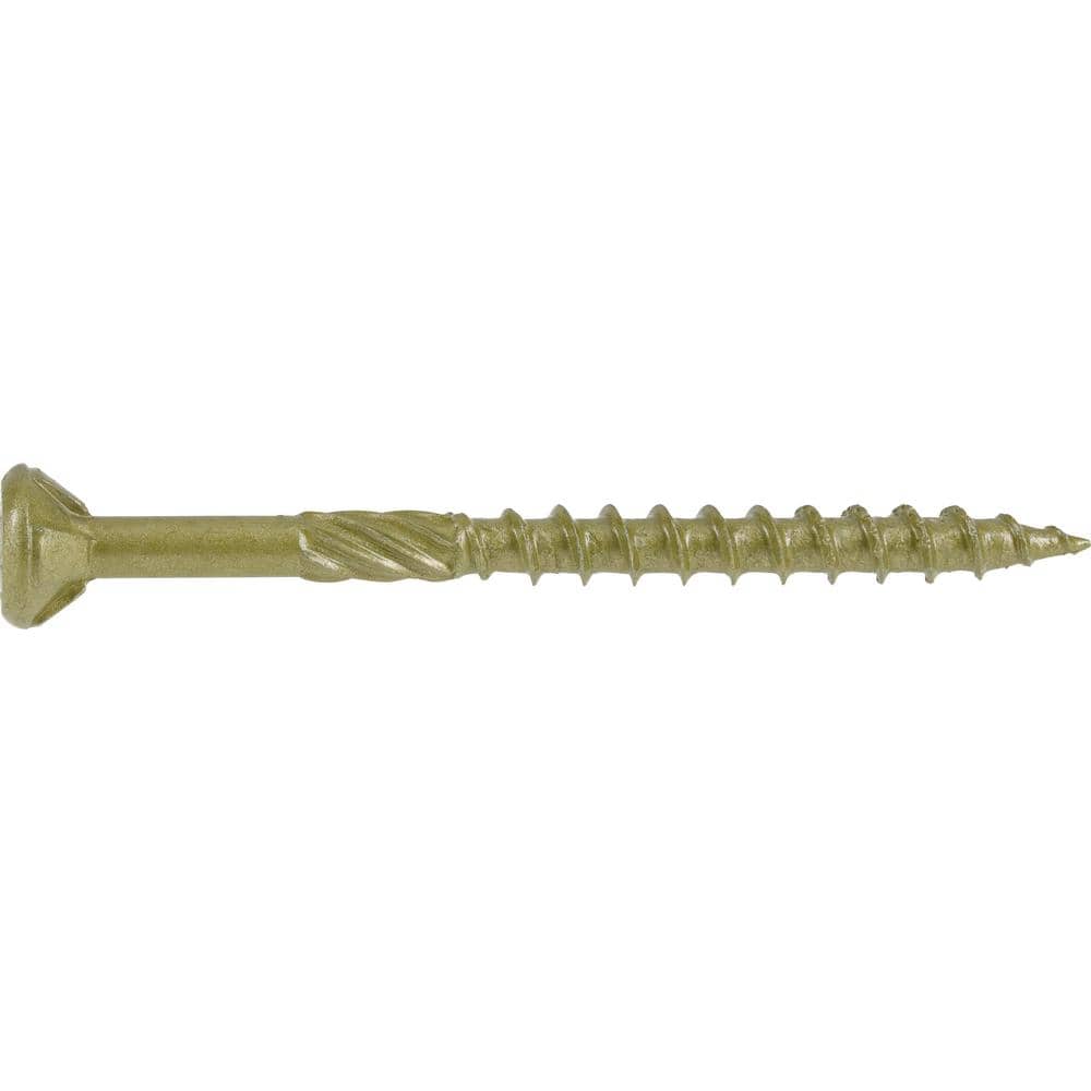 #10 x 2-1/2 in. Star Flat-Head Exterior Wood Screw (86-Pack)