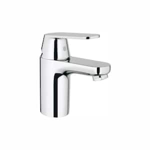Eurosmart Cosmopolitan Single Hole Single-Handle Low-Arc Bathroom Faucet in StarLight Chrome